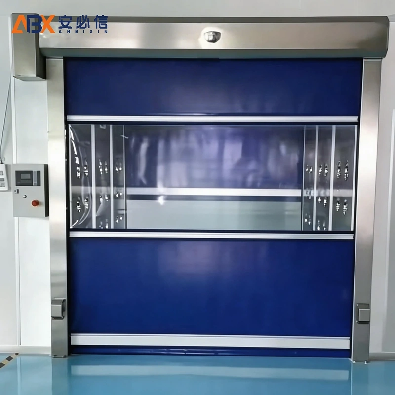 中卫感应快速门